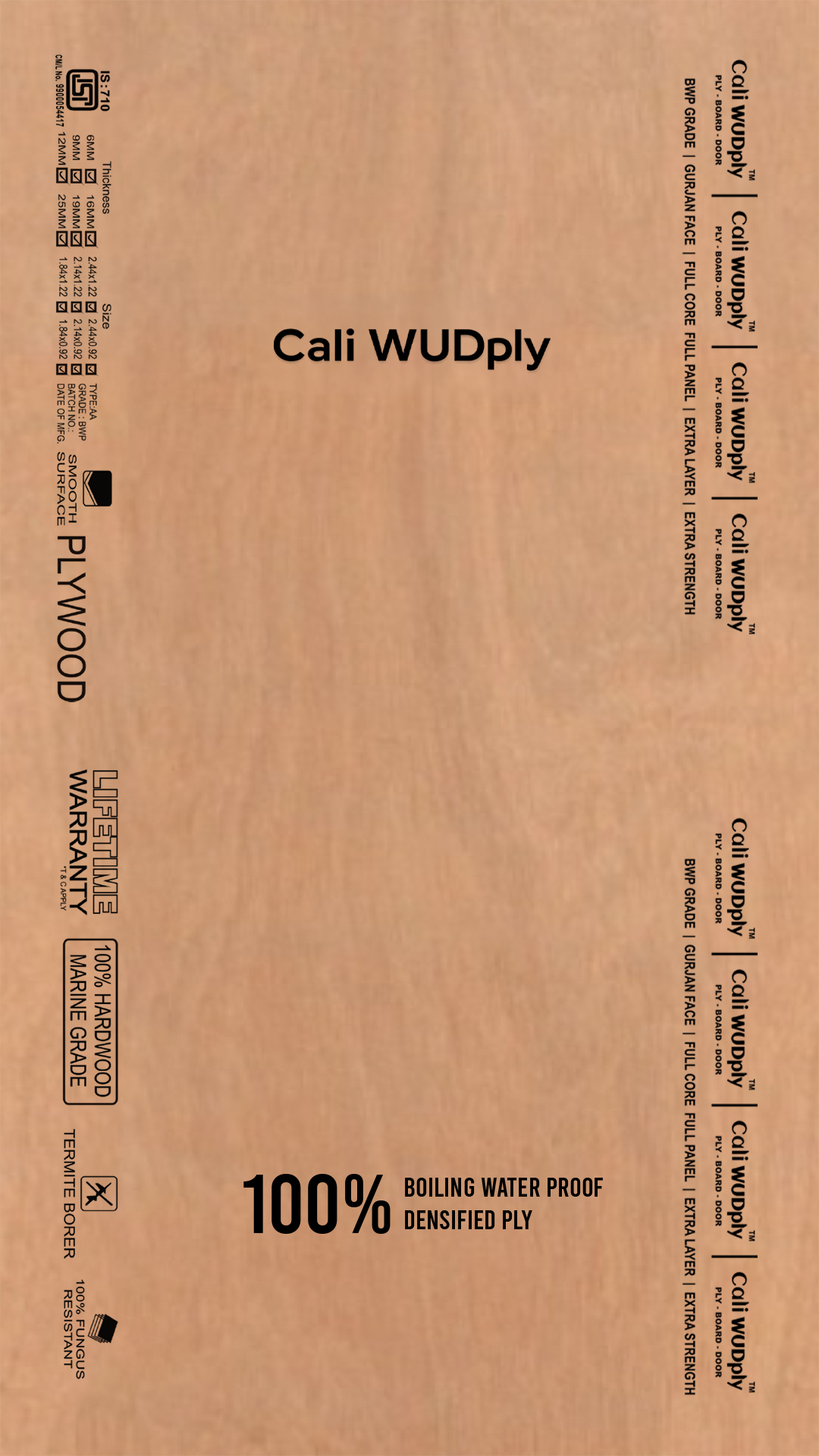 Block Board Interior Application